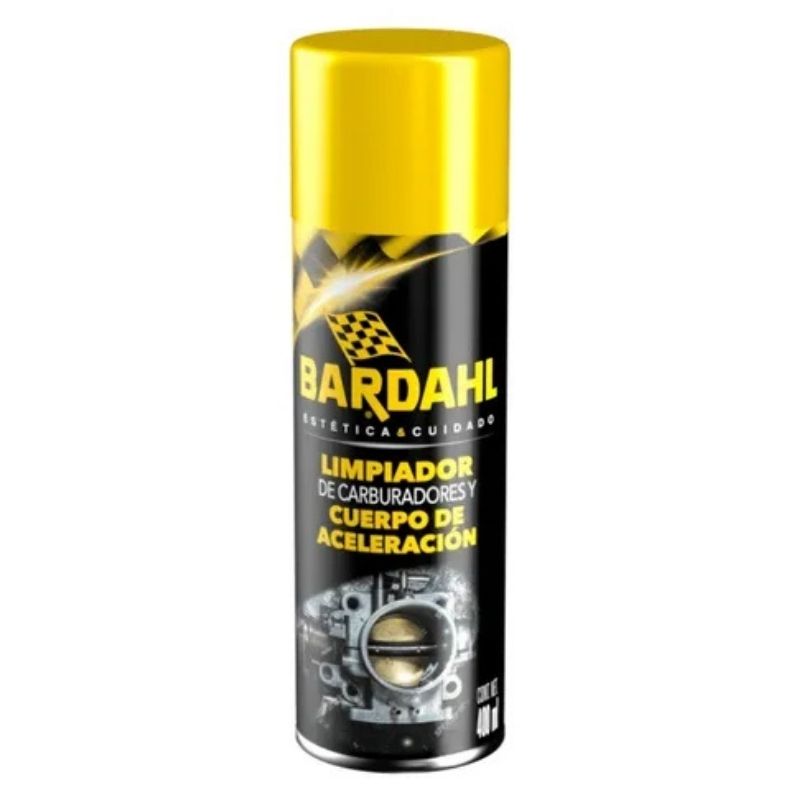 Bardahl 16210 Limpiador de Carburadores y Cuerpo de Aceleración, 450 ml