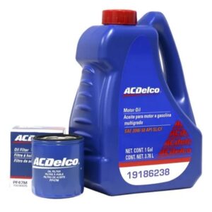 Kit de Cambio de Aceite 20W50 para Chevrolet Aveo, Chevy, Tornado y Corsa (1994–2017)