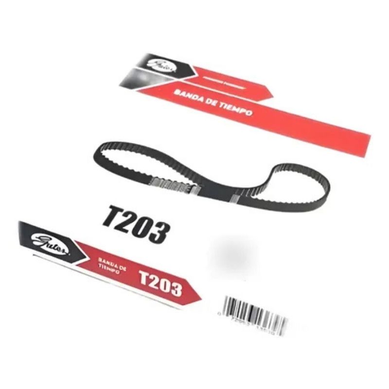 Banda de tiempo Gates T203 para Chevy / Corsa / Meriva / Tornado